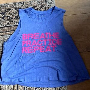 Spiritual Gangster Breathe Practice Repeat Tank Small